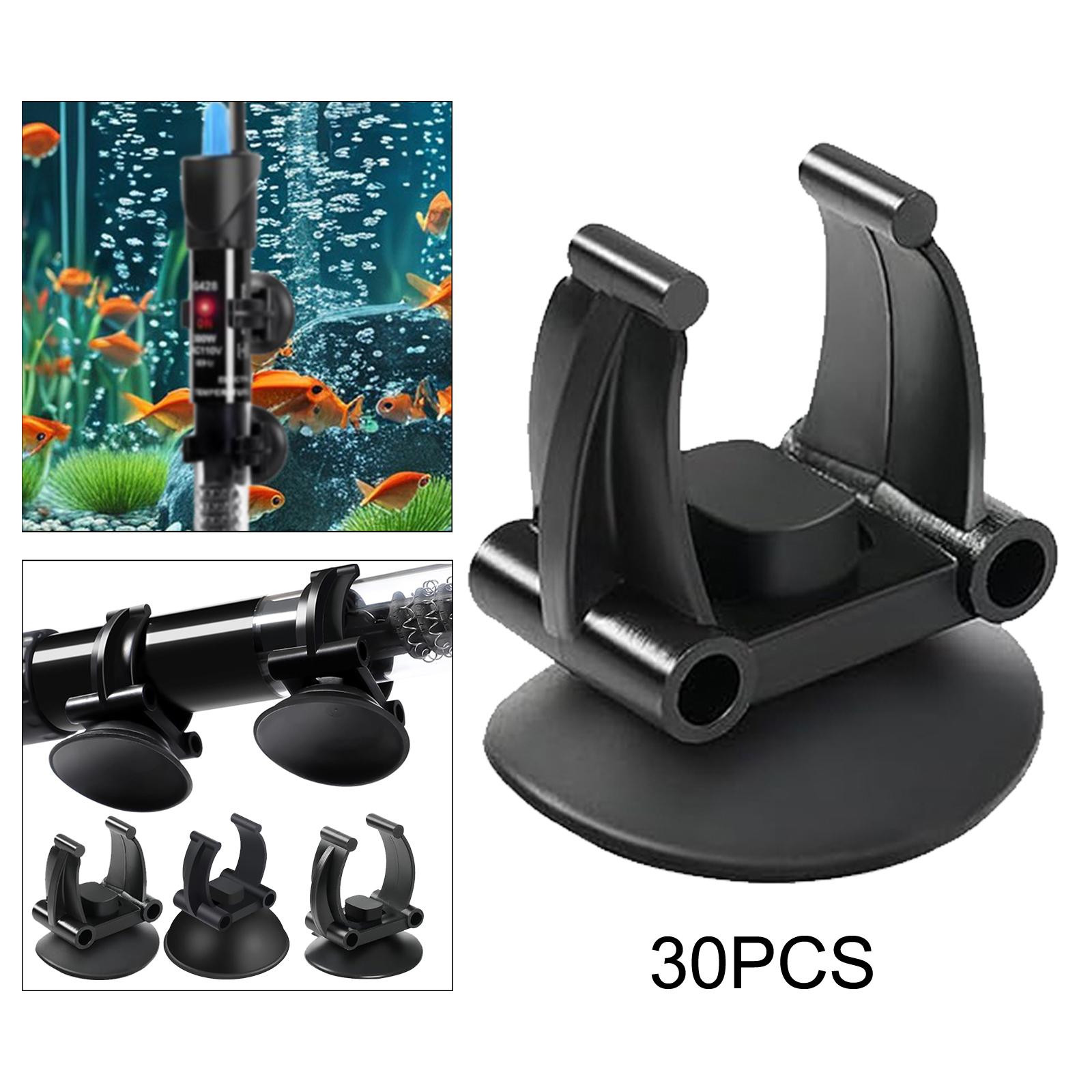 Planted Aquarium Heater - Akvaryum Isıtıcı Klipsleri Güçlü Vantuzlu Tutucular