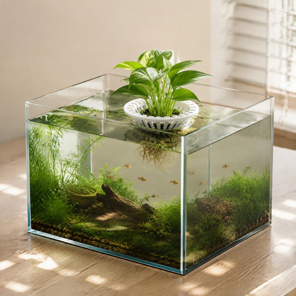 Akvaryum Hidroponik Saksı 3D B - Aquarium Planted Fish Tank incelemesi ve fiyatı