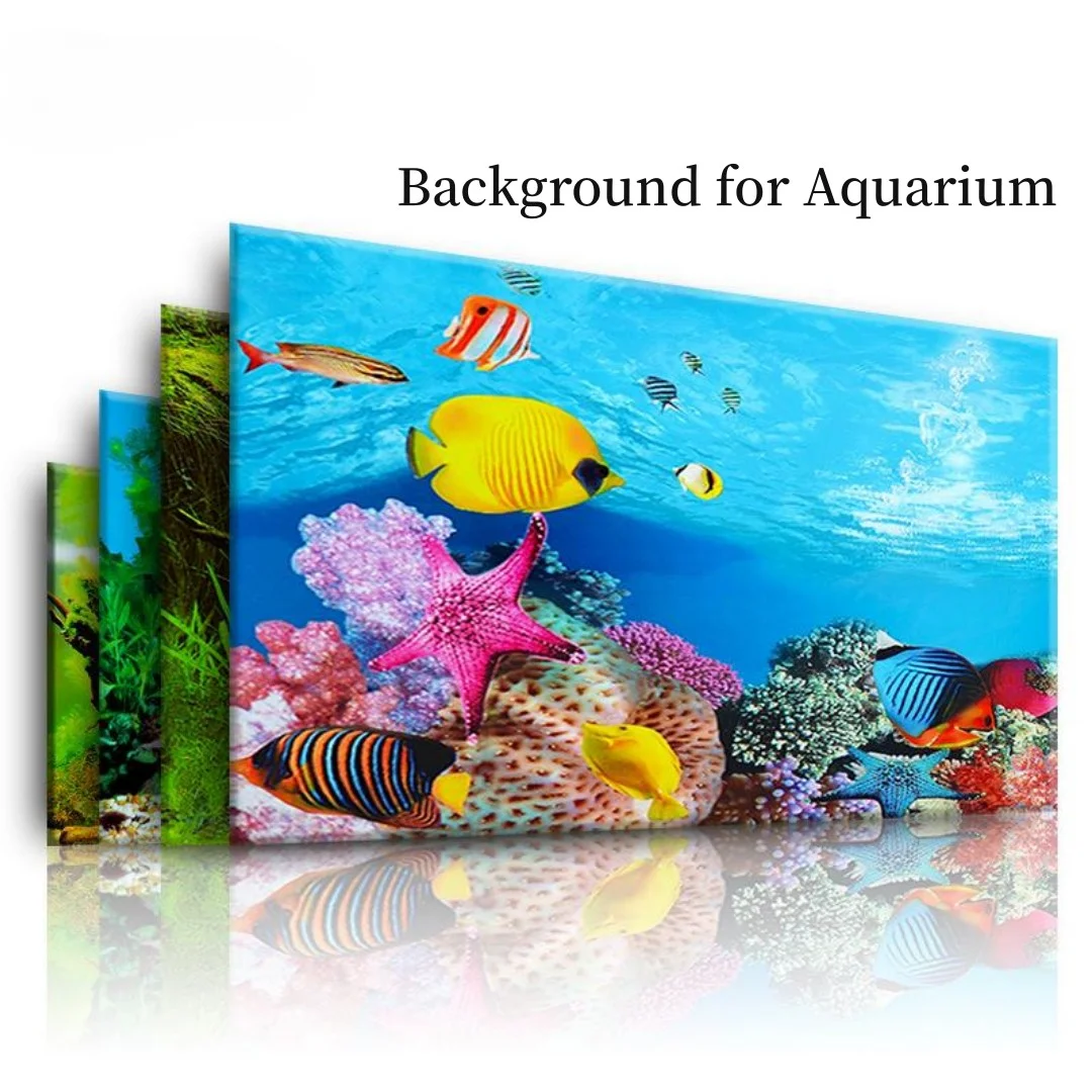 Arka plan Akvaryum 3D Etiket P - Aquarium Planted Fish Tank incelemesi ve fiyatı