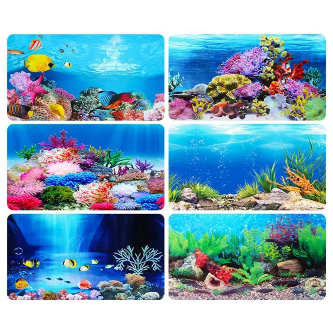 Arka plan Akvaryum 3D Etiket P - Aquarium Planted Fish Tank incelemesi ve fiyatı