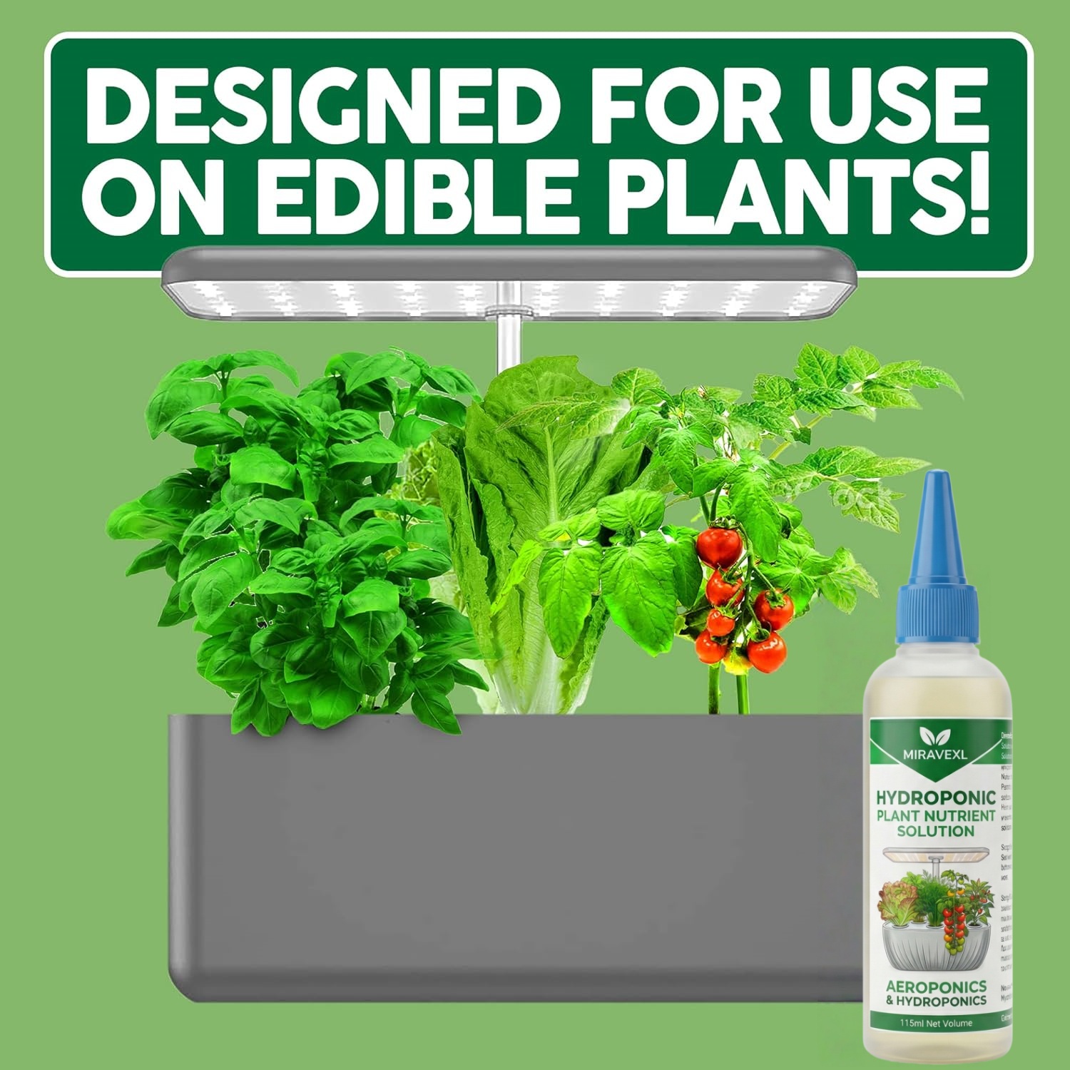 MIRAVEXL 115ml Topraksız Sıvı  - Liquid Fertilizer All In incelemesi ve fiyatı
