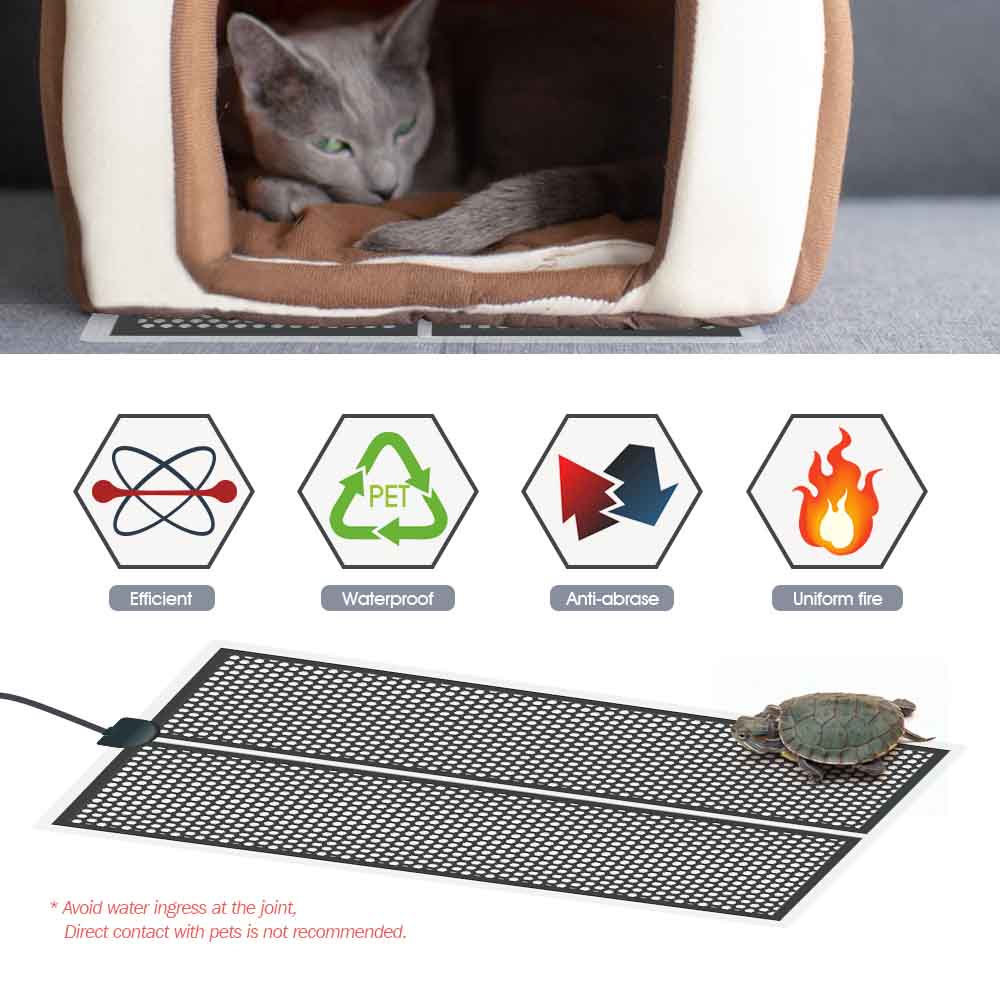 5-20W sürüngen isı Mat bitkile - Planted Aquarium Heater incelemesi ve fiyatı